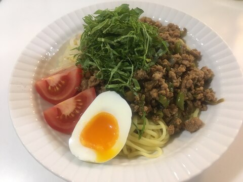 夏野菜ジャージャー麺